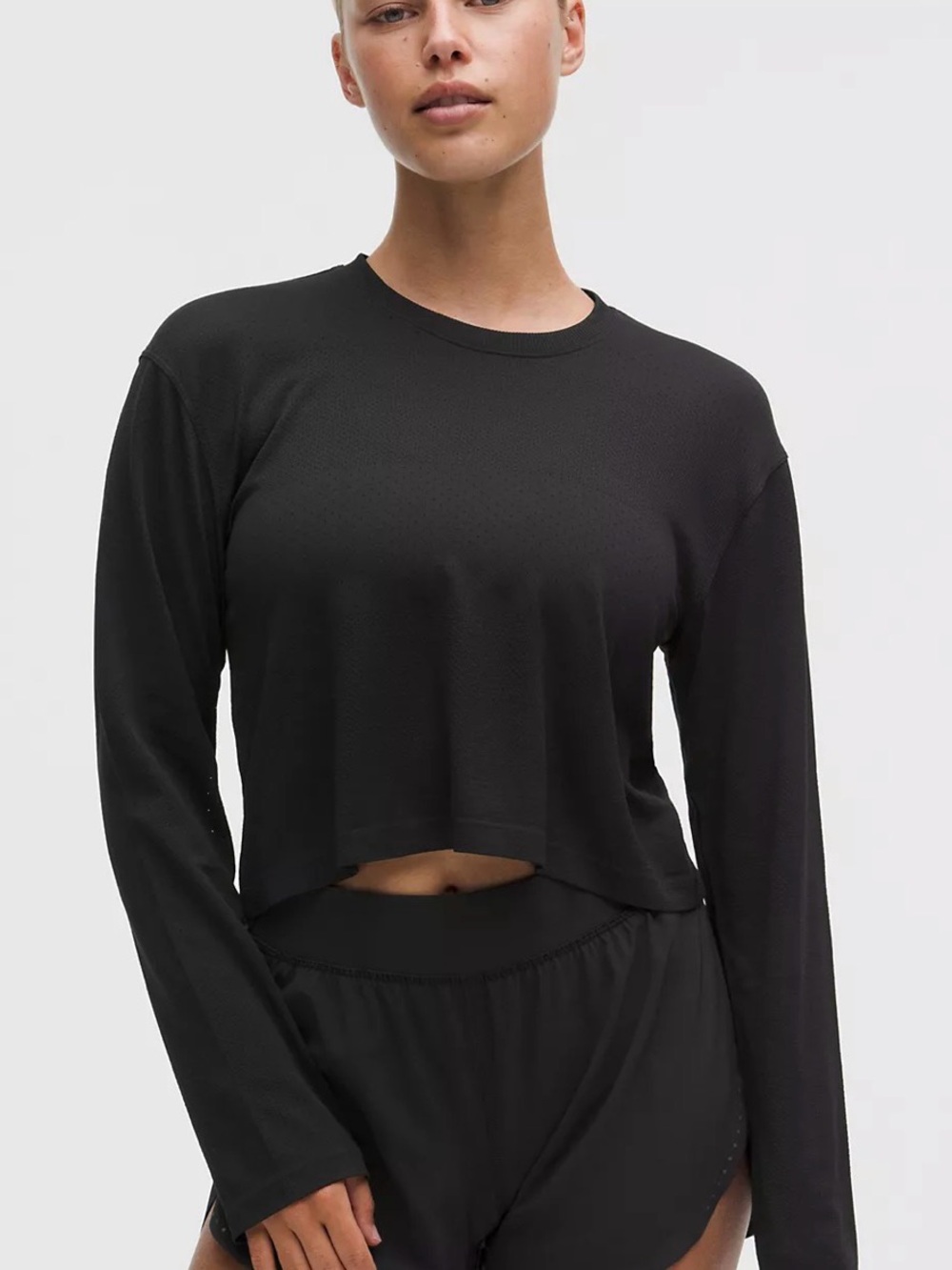 Lululemon Long Sleeve Swiftly Perforated Top